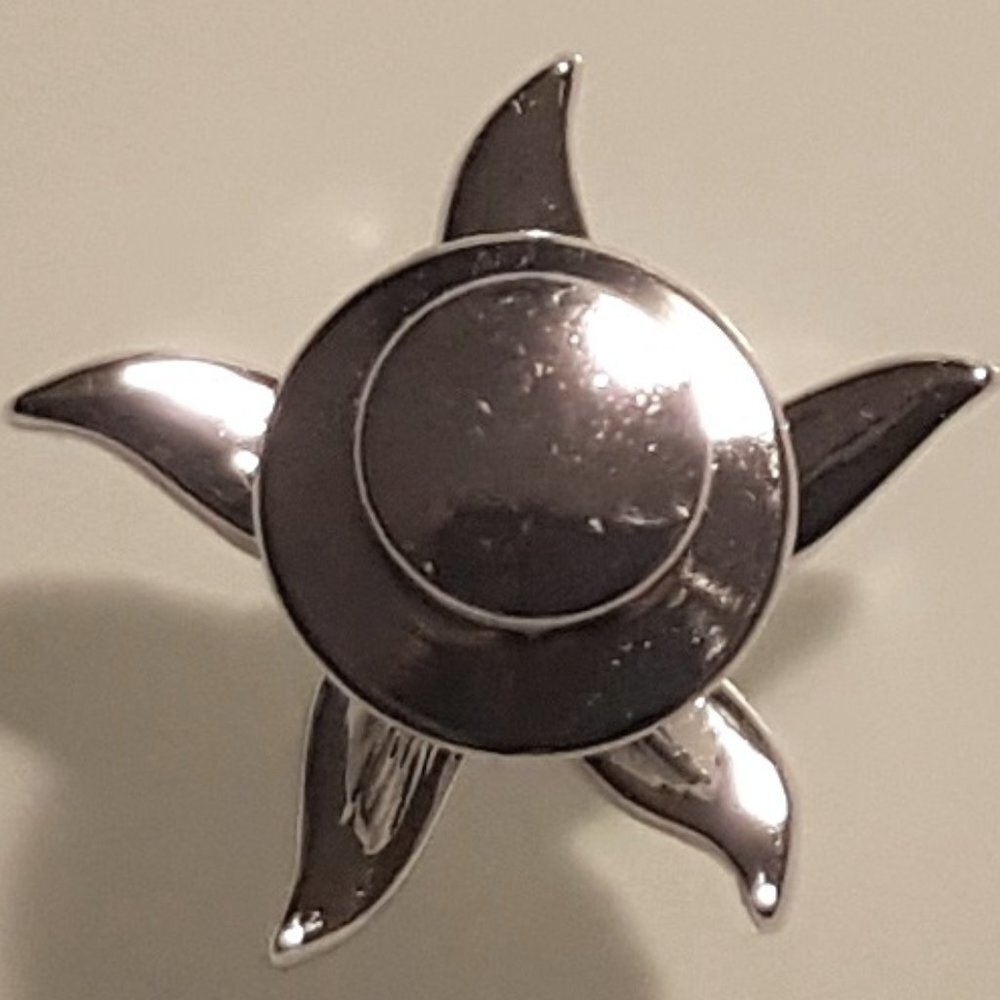 🇦🇹 SWAROVSKI Starfish Tack Pin Brooch - Picture 7 of 9
